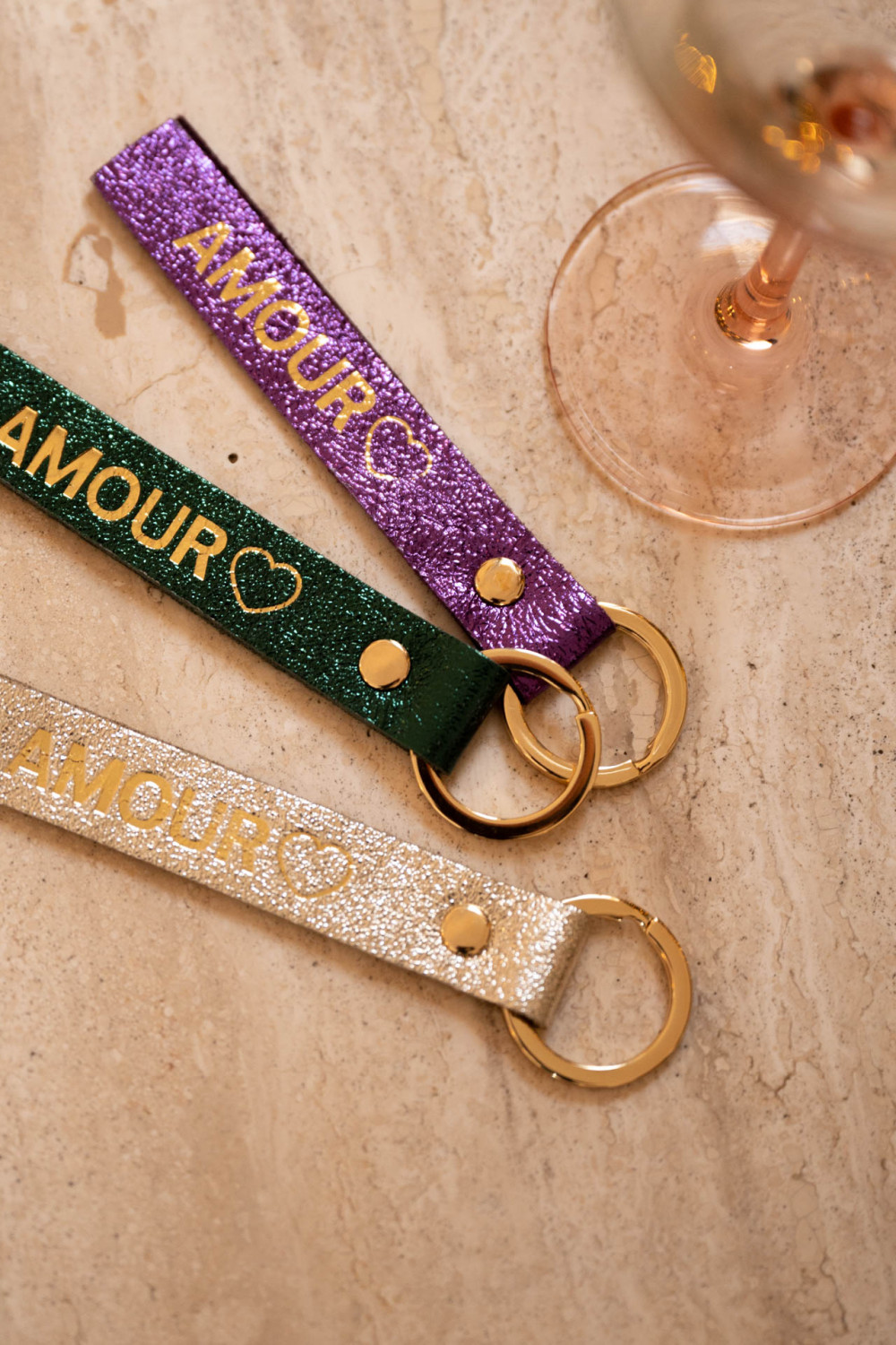 Boutique Libertie AMOUR KEY RING