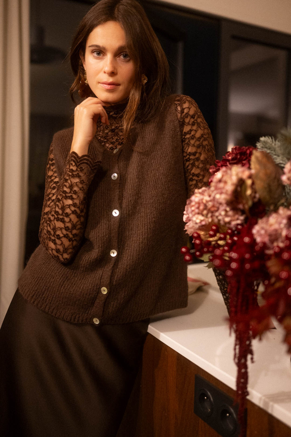 Boutique Libertie GILET AMBRINA