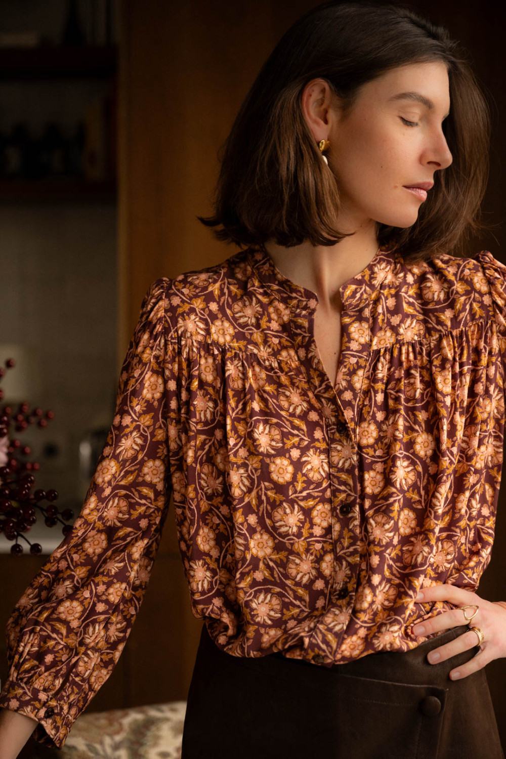 Boutique Libertie VIOLETTE BLOUSE