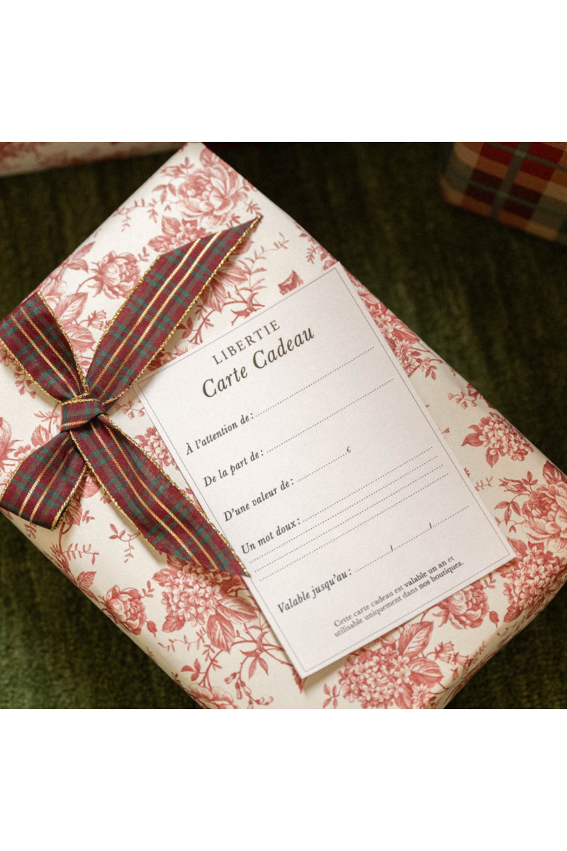 Boutique Libertie La carte cadeau