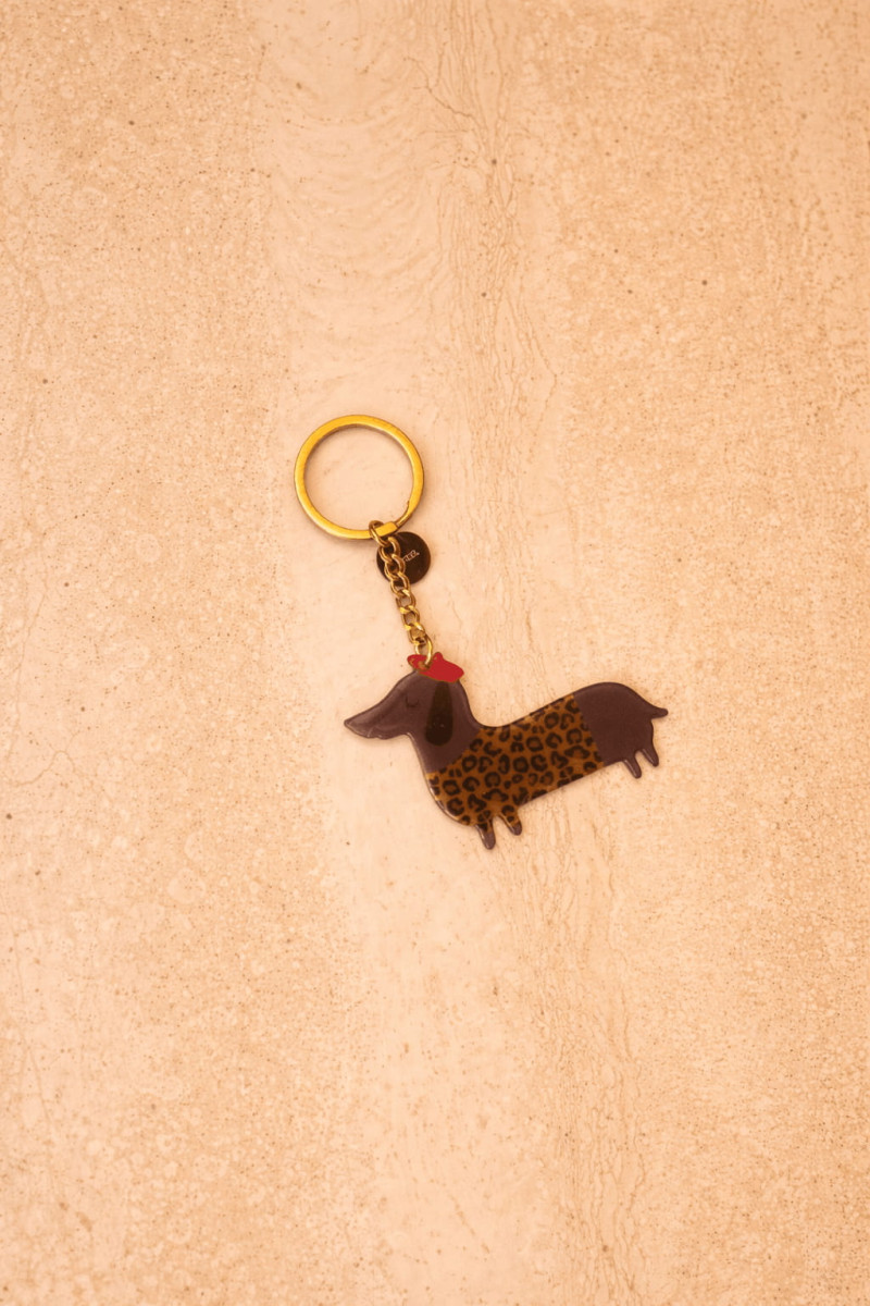 Boutique Libertie PORTE CLE TECKEL