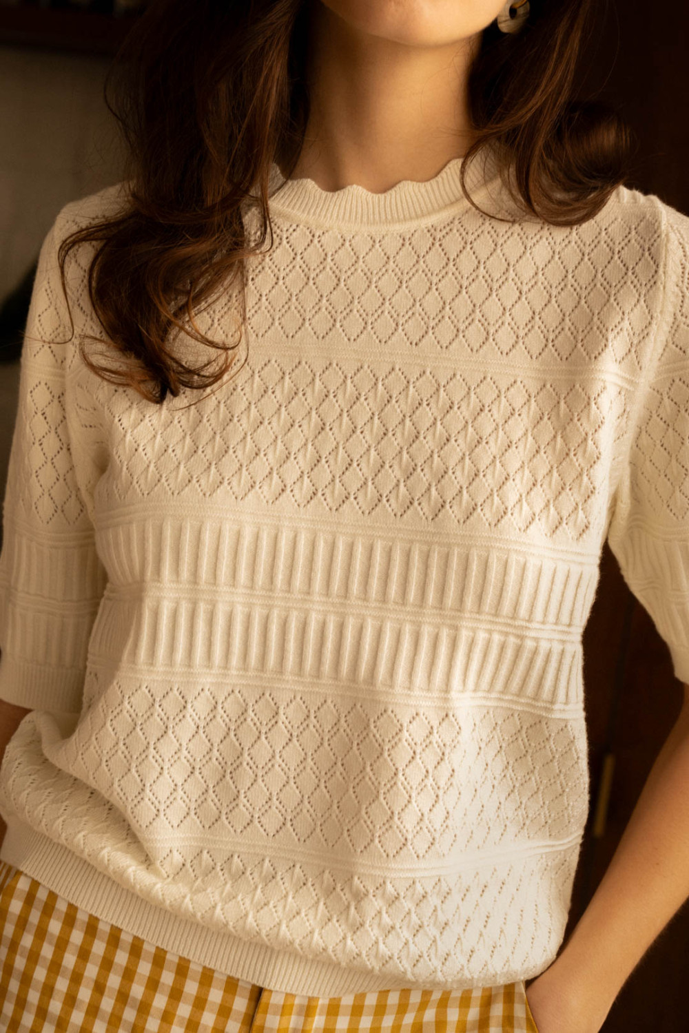 Boutique Libertie PULL CANNELLE