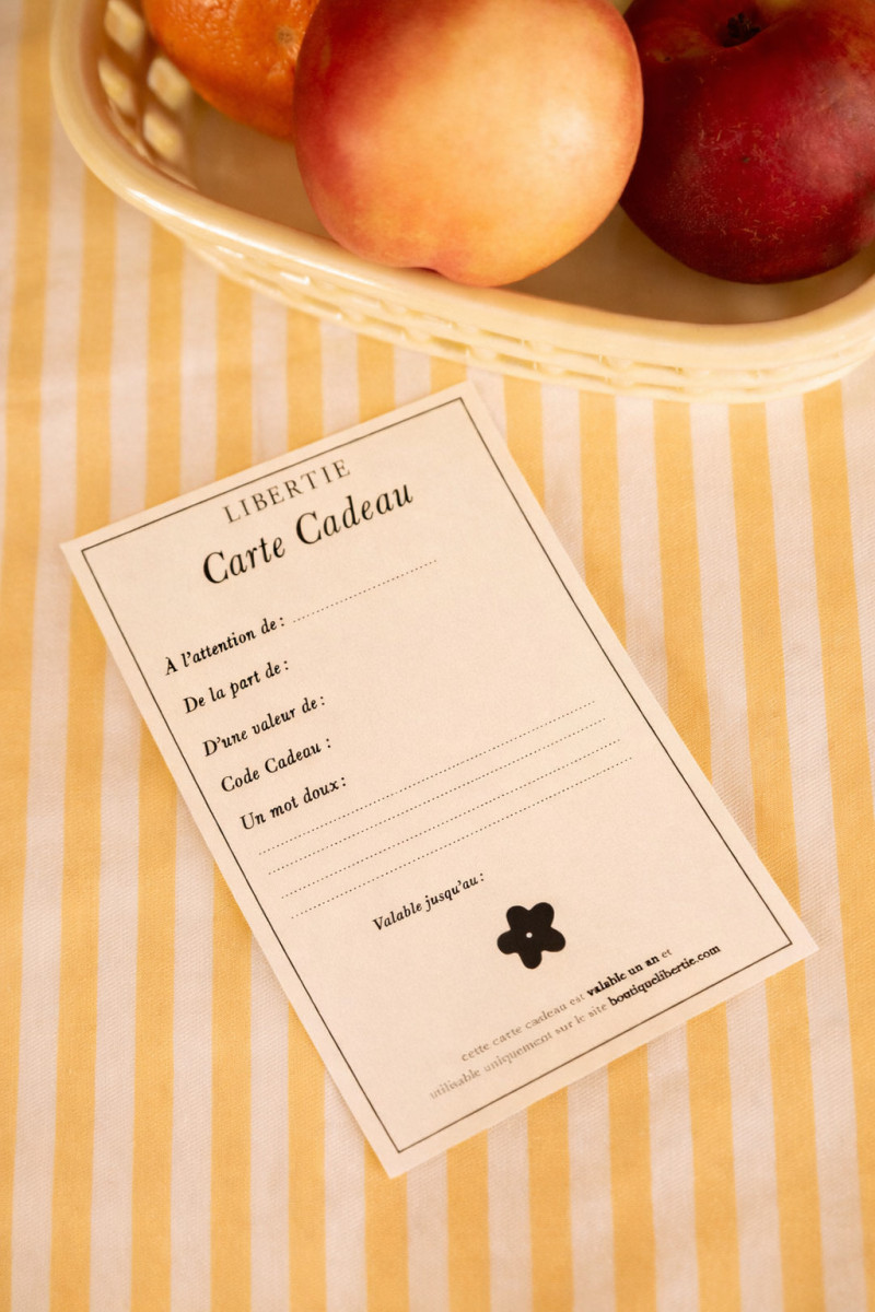 Boutique Libertie E-Carte cadeau