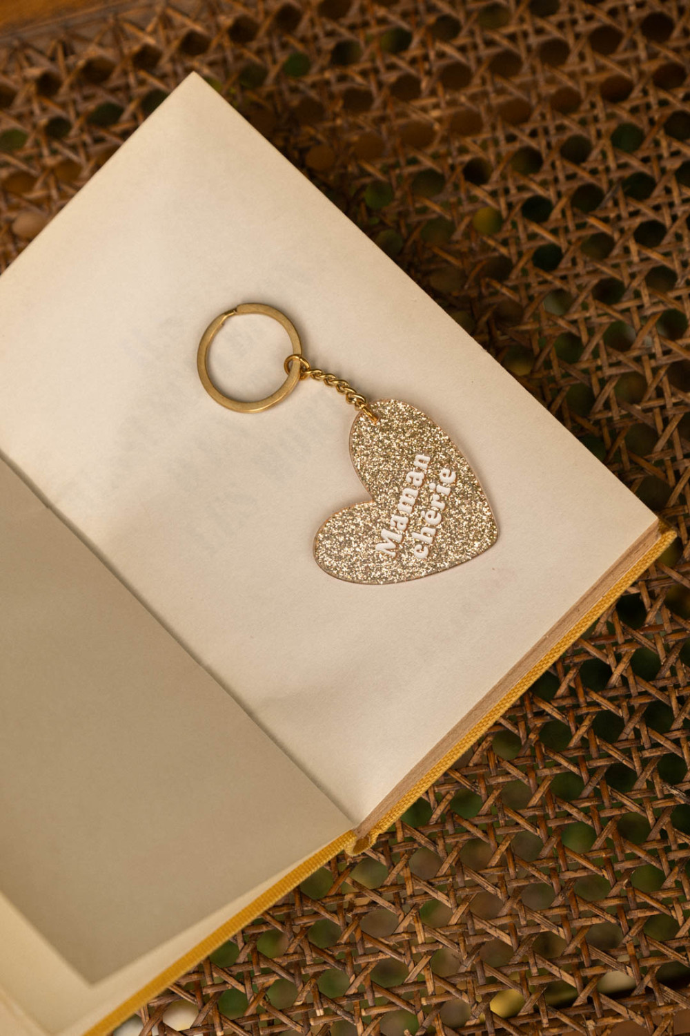 Boutique Libertie MAMAN CHÉRIE KEY RING