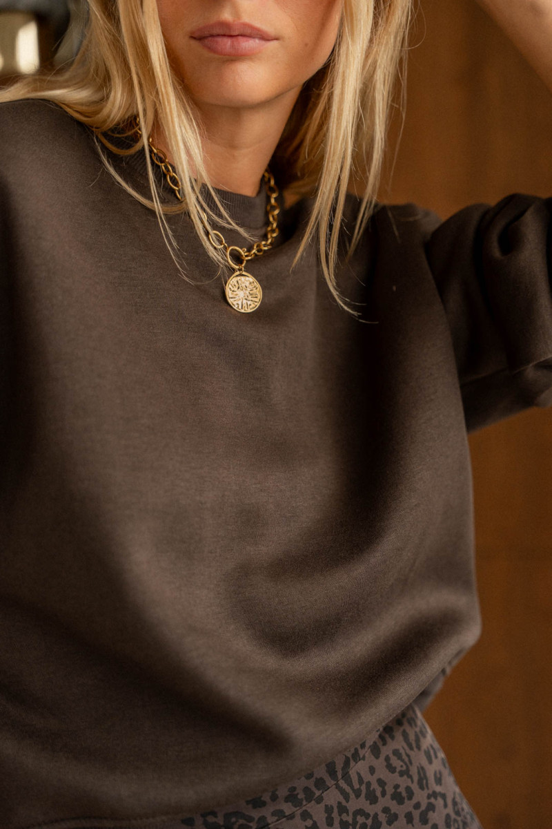 Boutique Libertie SWEAT OLIVINE