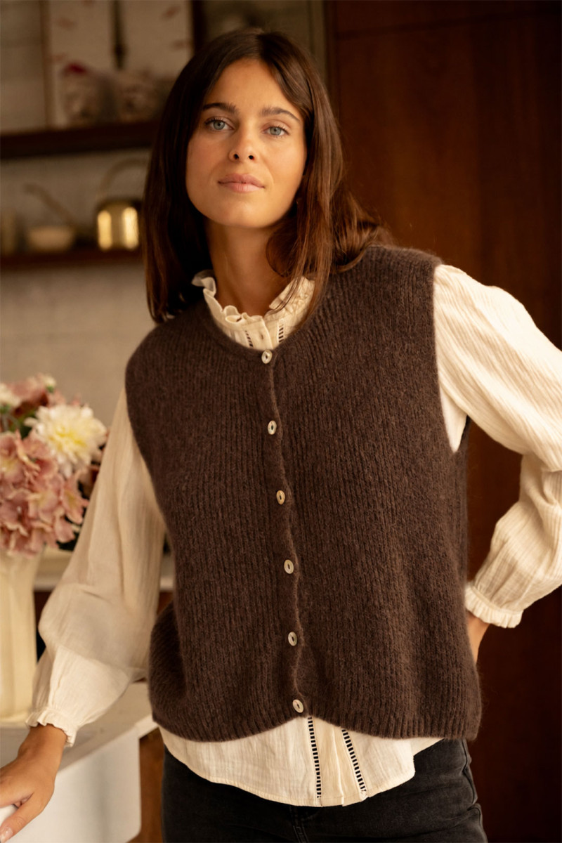 Boutique Libertie GILET AMBRINA